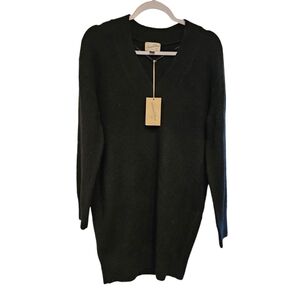 NWT over‎ sized black sweater size small